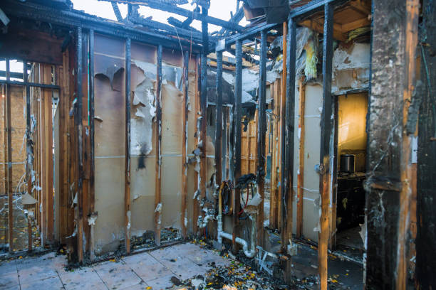 Professional Soot Cleanup technician working in Macedonia, OH